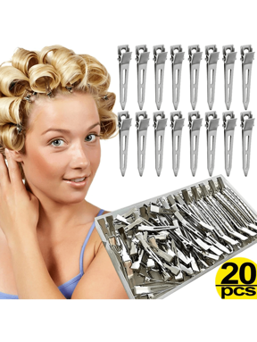 5.5cm 1/5/20/40pcs Hair Root Fluffy Clips Styling Salon Professional Salon Metal Hair Clip Hairpin Clamps DIY Tools Hair Accessories ,Hair Styling Tools