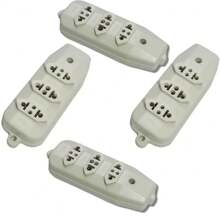 Electrical Sockets & Plugs Adaptors - 白色 - 查看 2