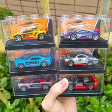 1入組1:64壓鑄金屬模型車,附展示盒,隨機款式和顏色 - 彩色 - 查看 8