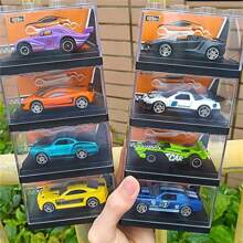 1入組1:64壓鑄金屬模型車,附展示盒,隨機款式和顏色 - 彩色 - 查看 6