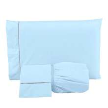 Sheet Sets with Pillowcases - Màu xanh lam - Xem 2