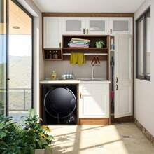 Portable Clothes Dryer, 120 V/850W Electric RV Dryer, Smart Moisture Sensor,  Heating Tumble Clothes Dryer Machine with Stainless Steel Drum for Apartment, Dorm and Home - 黑色 - 查看 7