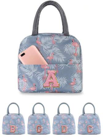 Dwuwarstwowa torba na lunch z izolacją termiczną i dużą pojemnością, przenośna torba piknikowa na zewnątrz z uchwytami i pogrubionym wkładem chłodzącym, do pojemników na żywność, torby szkolne, torby do przechowywania dla nauczycieli, torby do klasy, torby do klasy, izolowana torba na lunch dla kobiet, przybory szkolne dla kobiet, torba na akcesoria szkolne, przybory szkolne