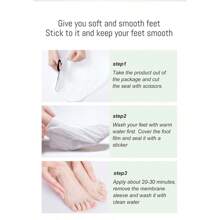 Appti酪梨足膜,每包5入,天然滋潤和軟化,讓腳部肌膚光滑水潤,男女皆適用 - 酪梨 - 查看 5