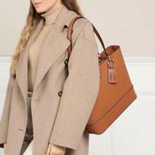 Guess Handbags Brown Tote - Brown - View 1