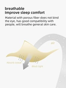 1入組可愛的毛絨眼罩,模擬絲質眼罩,透氣阻光輔助睡眠眼罩,柔軟的缎面特別版睡眠眼罩,舒適的眼罩盲目眼罩,五彩繽紛的缎面夜用眼罩蓋,適用於旅行午睡睡眠 - 白色 - 查看 3