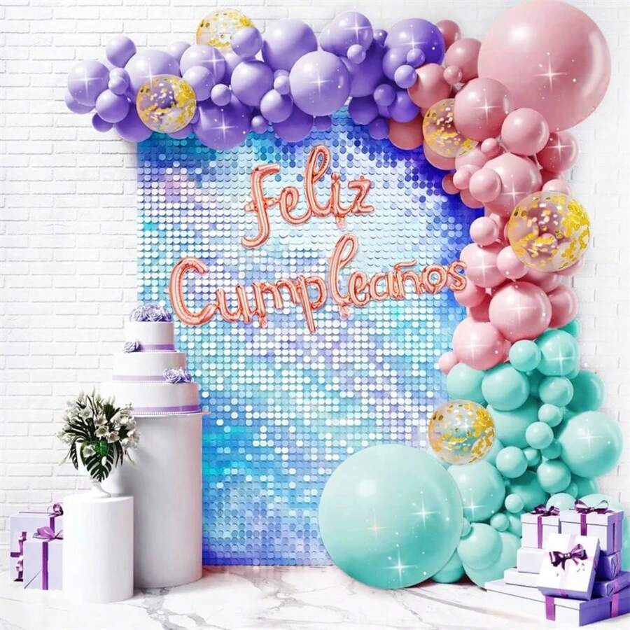 Balloon Arch For Premium Decoration, Parties, Birthdays - Purple - View 1