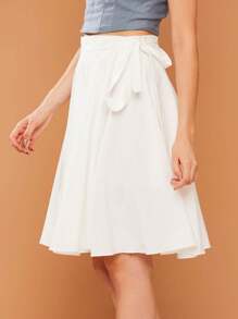 Women Skirts - trắng - Xem 3