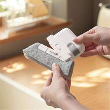 1 件装二合一窗槽清洁刷，带可拆卸头，适用于清洁窗槽、门窗槽、玻璃槽、窗台缝隙的盲区