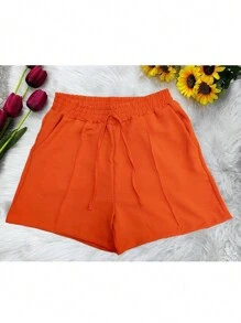 Women Shorts - 彩色 - 查看 8