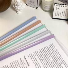 5入組透明三角杠槓式檔案袋,a4尺寸,高容量歸檔紙質文件合約簡歷組織器,適用於學生音樂樂譜插頁辦公文具用品 - 紫羅蘭色 - 查看 5