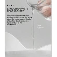 4入組700毫升緊急可攜汽車小便斗和嘔吐袋,戶外使用的小型馬桶 - 白色 - 查看 8