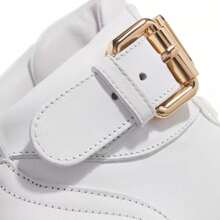 Moschino Sneaker White High-Top Sneaker - White - View 3