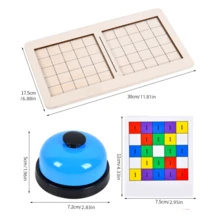 A Set Of Competitive Tabletop Game Blocks For Concentration Training, Interactive Play, And Battle - Multicolor - View 5