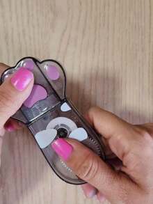 Cinta corrector Grande 1 pieza en forma de huella gato 20 metros - color al azar - Multicolor - Ver 5