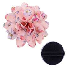 5pcs Random Color Mixed Hair Pet Decoration Flowers Floral Small Chiffon Kittens And Puppies Photo Flowers - Multicolor - View 6