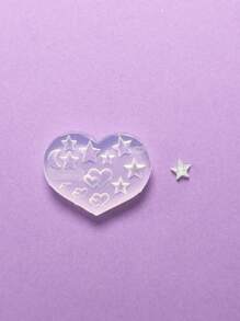 2 件裝 3d 矽膠美甲模具,通用填充模具 - 白色 - 查看 3