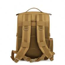 戶外運動背包,大容量旅行突擊背包,攀登背包,雙肩袋戰術背包旅行背包,適用於遠足露營男士禮物情人節禮物 - 綠色 - 查看 6