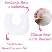 Pregnancy & Nursing Pillows - Màu Hồng baby - Xem 3