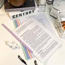 10 件裝加厚水滴手柄 A4 文件夾,帶拉桿,大容量文件收納盒,適用於文書工作、試卷、報告和書籍,帶透明頁面插頁。 - 紫羅蘭色 - 查看 5