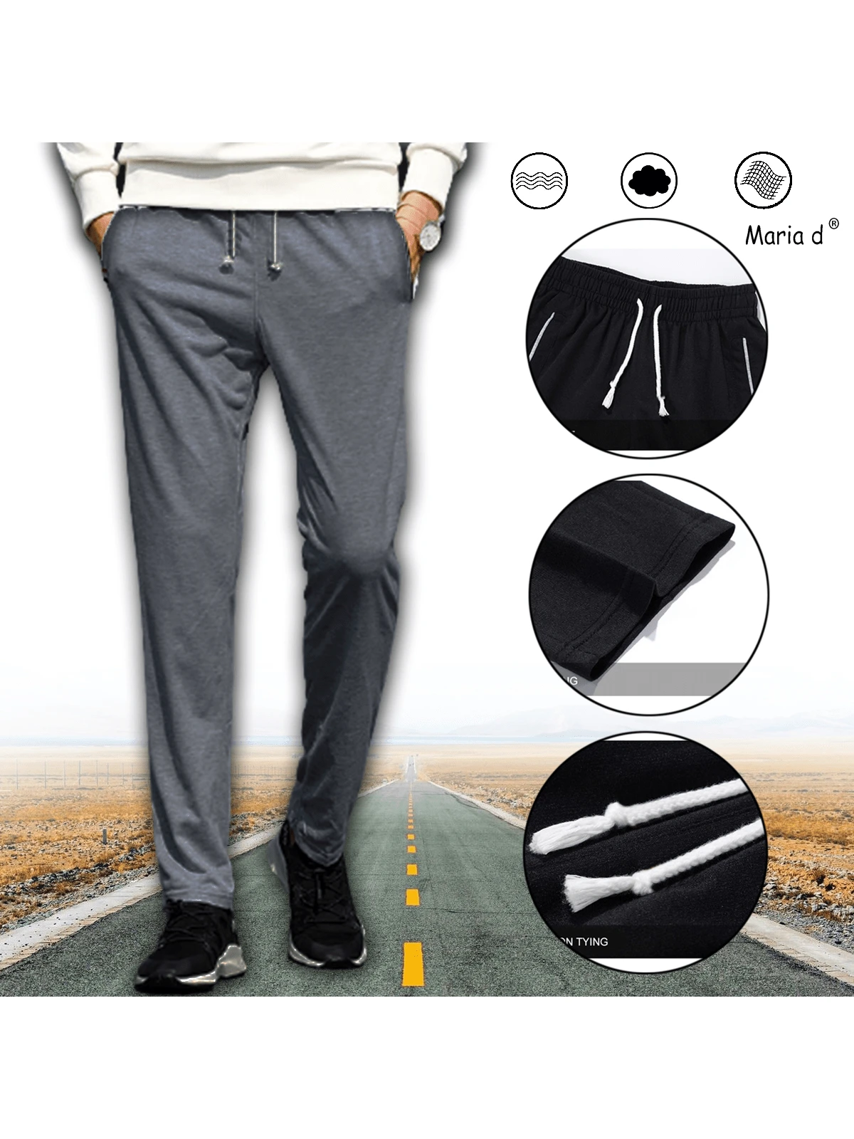 Pants Gym Hombre Ropa Gym Deportivo Cómodo Y Moda