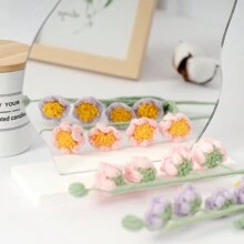 2支/包34公分粉色牡丹和鈴蘭花束,精美優雅的生鮮花用於禮品家居裝飾桌面展示和送給朋友作為禮物 - [泡芙鈴蘭]粉紅色2枝裝 - 查看 5