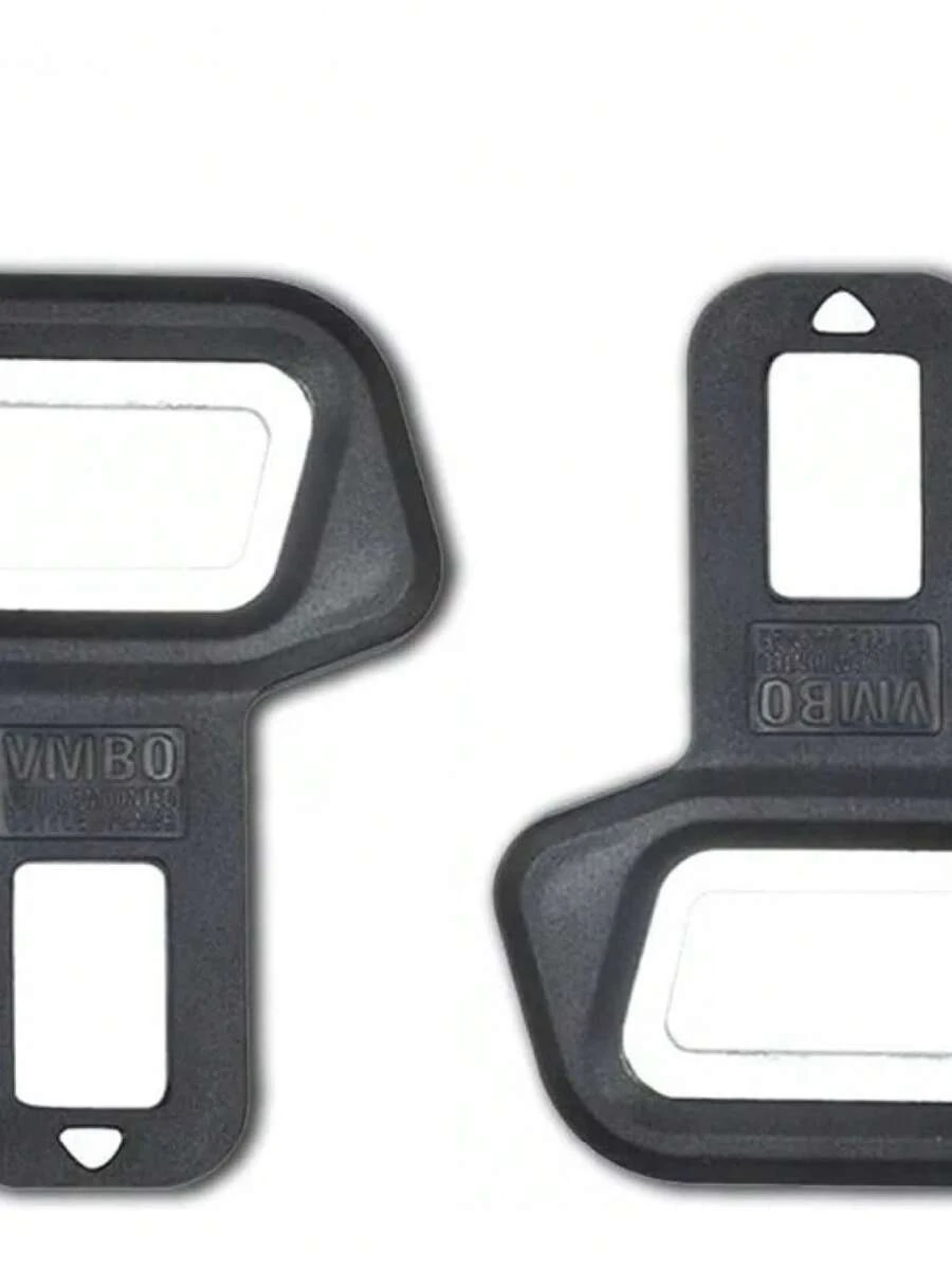 2 Secure Clip Seat Belt Turn Off Noise Alarm - Black - View 1