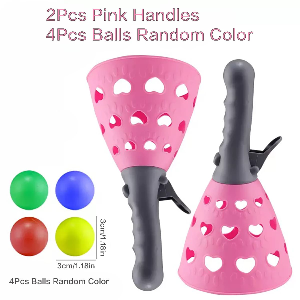 2Pcs/Set Throw Catch Balls Plastic TwoPerson ParentFriend Interaction