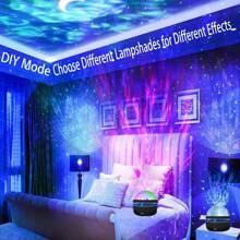 Gearbrite Lights Projector with Remote Control - Create a Magical Atmosphere - Perfect Night Light for Kids and Adults - Ideal for Gaming Room, Bedroom, Ceiling and Party - Black - View 4