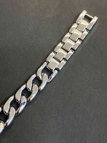 EPOPER 1錶女性方形錶盤銀銅帶,珍珠母貝錶盤,防水功能,鑲有水晶石,適合日常穿著,通勤,約會,女孩夜出,送禮 - 銀色 - 查看 3