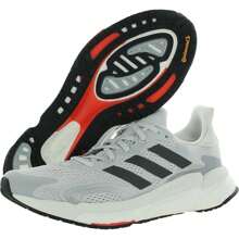 ADIDAS Womens Mesh Trainers Running Shoes - Dsh Gray/grefiv/solred/grisou/gricin/rousol - View 2
