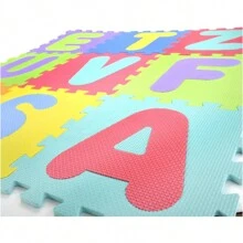 Educational Mat Interactive Floor Foamy Children 10pcs Buildable Puzzle - 彩色 - 查看 3