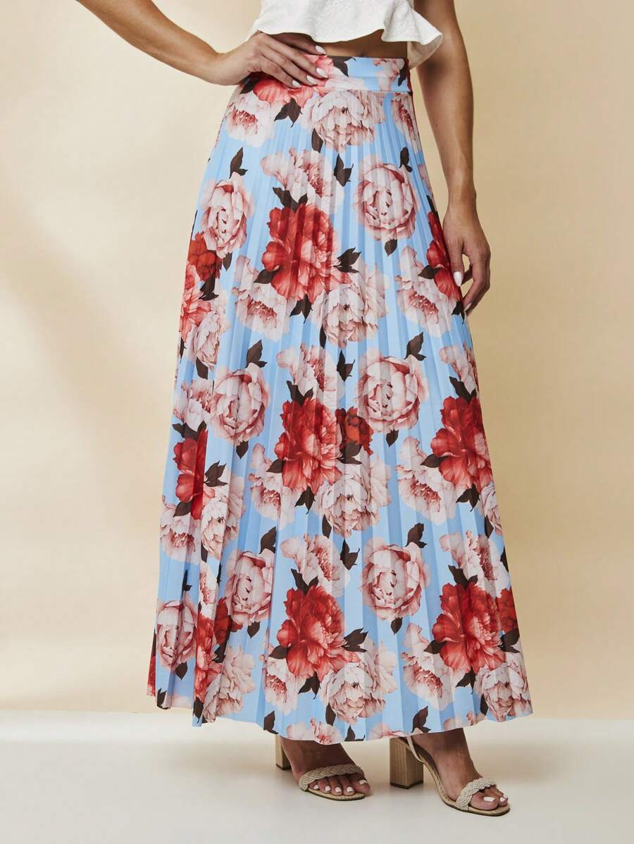 Women Skirts - Màu xanh nhạt - Xem 1
