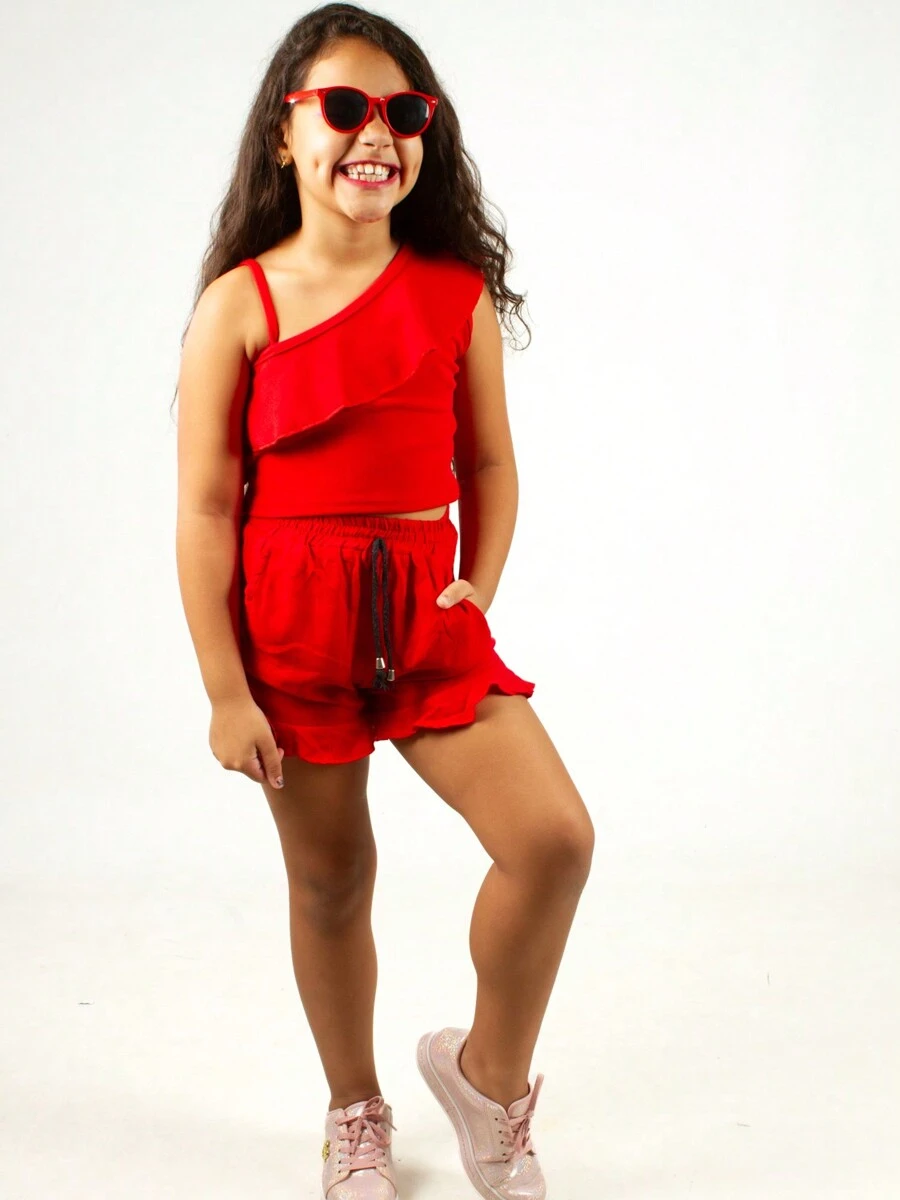 Young Girls Tank Tops & Camis - 紅色 - 查看 1