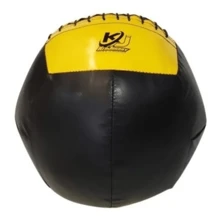 Balon Medicinal 10lb Crossfit Ejercicio Gym Bola Con Peso - Amarillo - Ver 1