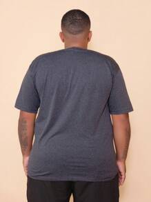 Men T-Shirts - 深灰色 - 查看 4