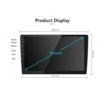9'' Android Touchscreen Car Stereo Receiver 4+64G For BMW E90/E92/E93 2005-2012 With Mirror Link&Wireless Carplay&Android Auto, With GPS Bluetooth WiFi - 黑色 - 查看 7