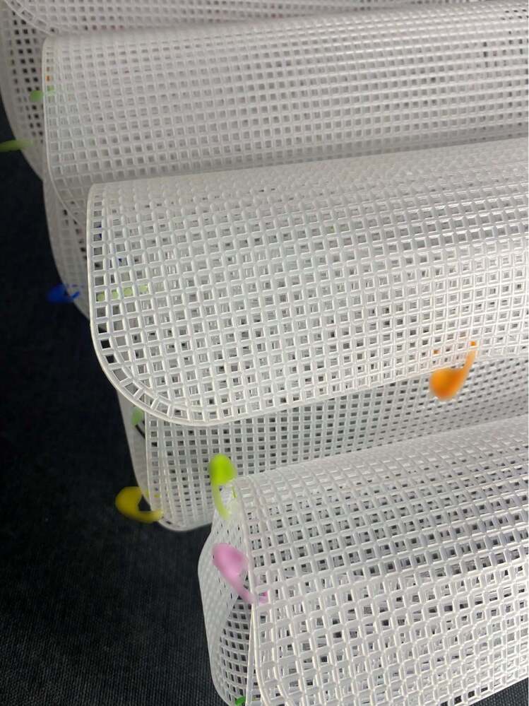 Kit Rete Per Borse Fai Da Te 8 Pezzi – Plastica 40x36 Cm, Cerniere E Tracolla, Per Uncinetto E Creazioni Personalizzate