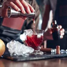 1入組不鏽鋼雙面調酒量杯,2盎司/1盎司量杯,理想家用酒吧、奶茶店、威士忌調酒師,銀色 - 銀色 - 查看 9