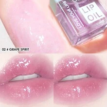 冰透唇油保濕補水淡化唇紋防止乾裂鏡面唇蜜三裝 - 彩色 - 查看 4