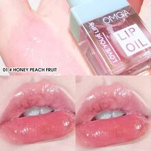 冰透唇油保濕補水淡化唇紋防止乾裂鏡面唇蜜三裝 - 彩色 - 查看 3