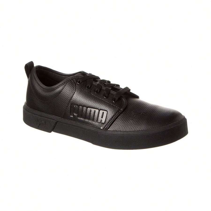 Puma El Rey II Perf L Leather Sneaker - Black - View 1