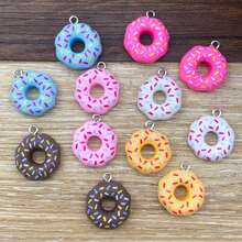 7/20/12/20 入組時尚樹脂吊飾 Diy 手鍊搭配女手提包墜飾女童禮物墜飾 - 均碼 - 查看 25