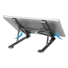 Foldable Laptop Stand Adjustable Notebook Stand Portable Laptop Holder Tablet Stand Computer Support laptop expansion bracket - White - View 4
