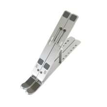 Foldable Laptop Stand Adjustable Notebook Stand Portable Laptop Holder Tablet Stand Computer Support laptop expansion bracket - White - View 2