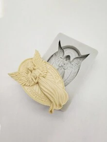 1入組天使矽膠模具 - 彩色 - 查看 5