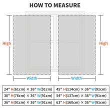 2入組米色窗花半透明韓紋織窗紗,防水浴室廚房咖啡廳窗簾 - 米色 - 查看 2