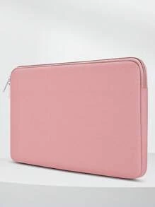 TECOOL 13-16 英寸笔记本电脑保护套，适用于 Macbook Air 13 15 M1 M2 2012-2023、MacBook Pro 13 14 15 16 2010-2022 14-15.6 HP Chromebook Surface 笔记本防震防水包，带口袋 - 粉色的 - 查看 3