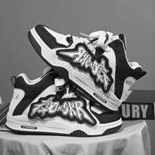 全新男士高帮休闲运动鞋潮流帆布鞋百搭学生高帮户外旅游运动鞋 - 查看 3