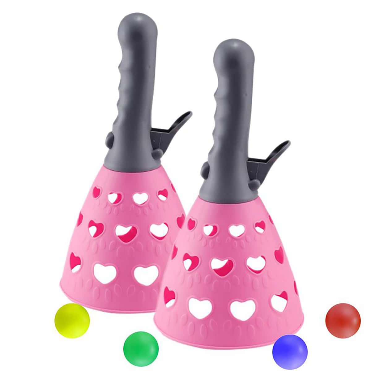 2Pcs/Set Throw Catch Balls Plastic TwoPerson ParentFriend Interaction